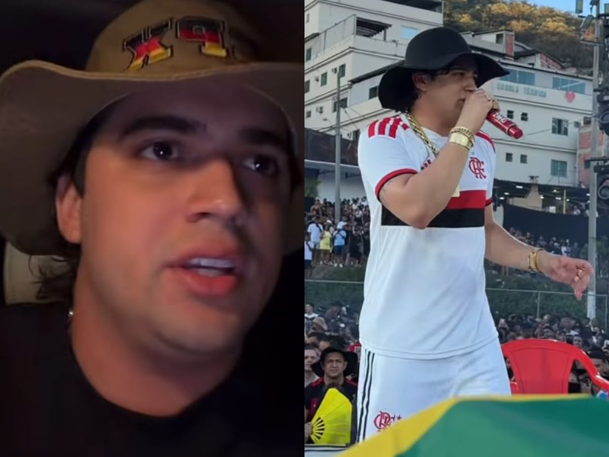Natanzinho Lima no Complexo do Alemão, no RJ (Créditos: Reprodução Instagram @natanzinholimaoficial)