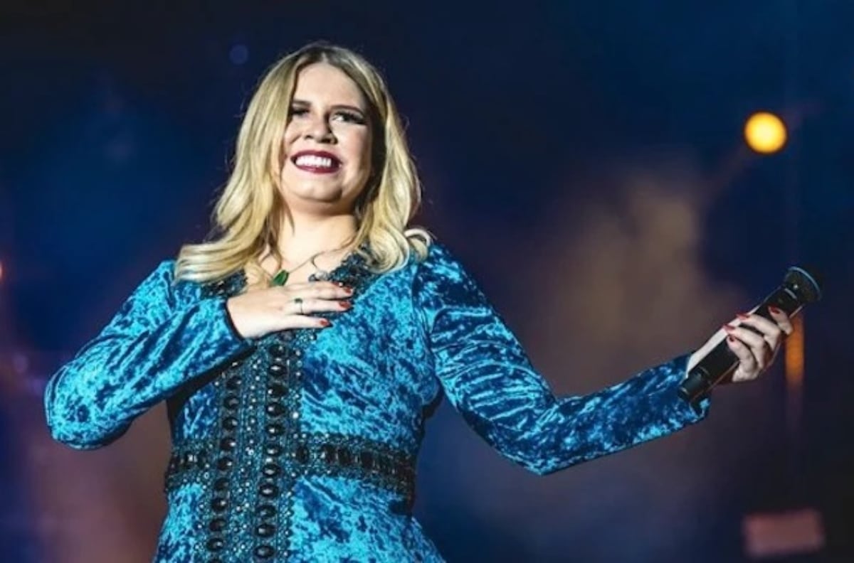 Marília Mendonça segue no topo dos artistas mais ouvidos. (Foto: Reprodução/Internet