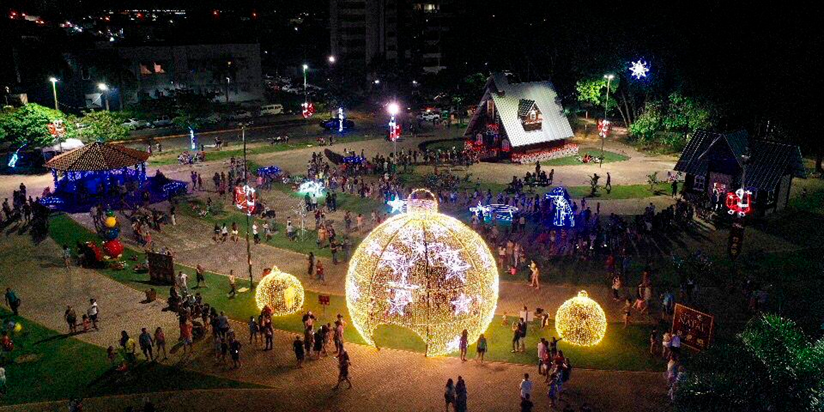 Decorao de Natal em Sinop. (Foto: Divulgao / Ilustrativa)