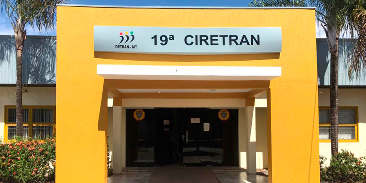 Unidade do CINETRAN em Sinop. (Foto: arquivo pessoal)