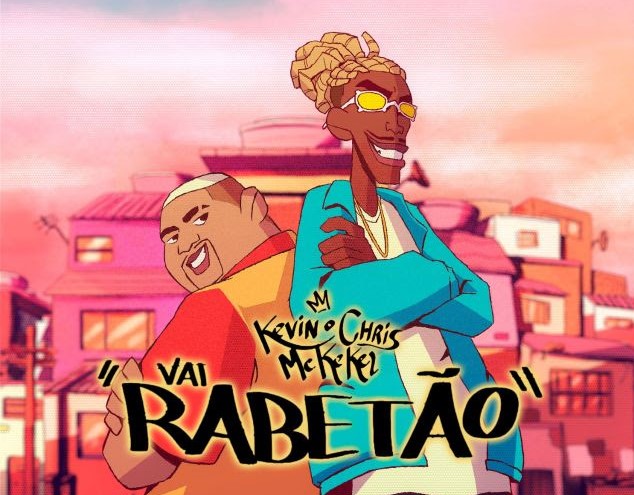Kevin O Chris e MC Kekel se transformam em desenho animado no clipe de Vai Rabeto. Foto: Divulgao