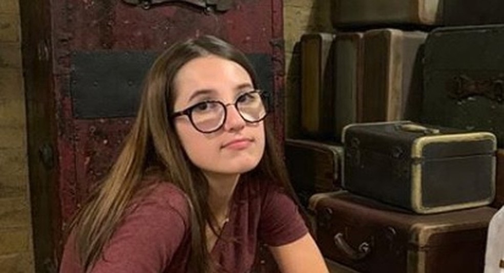 Isabele Guimares Ramos, de 14 anos, morreu ao ser atingida por tiro na cabea no condomnio Alphaville, em Cuiab  Foto: Instagram/Reproduo